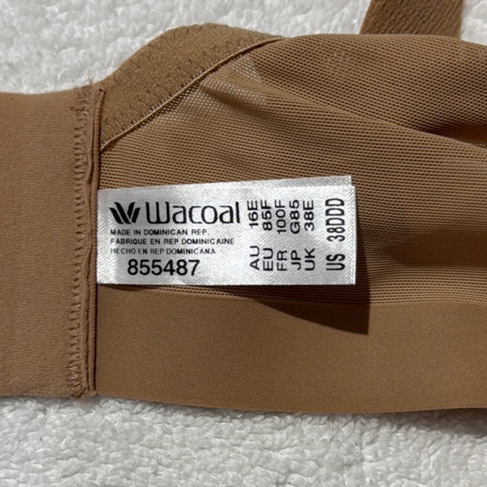 Wacoal Shape Revelation Style # 855487 Bra Size 38DDD, NWT - Picture 5 of 10